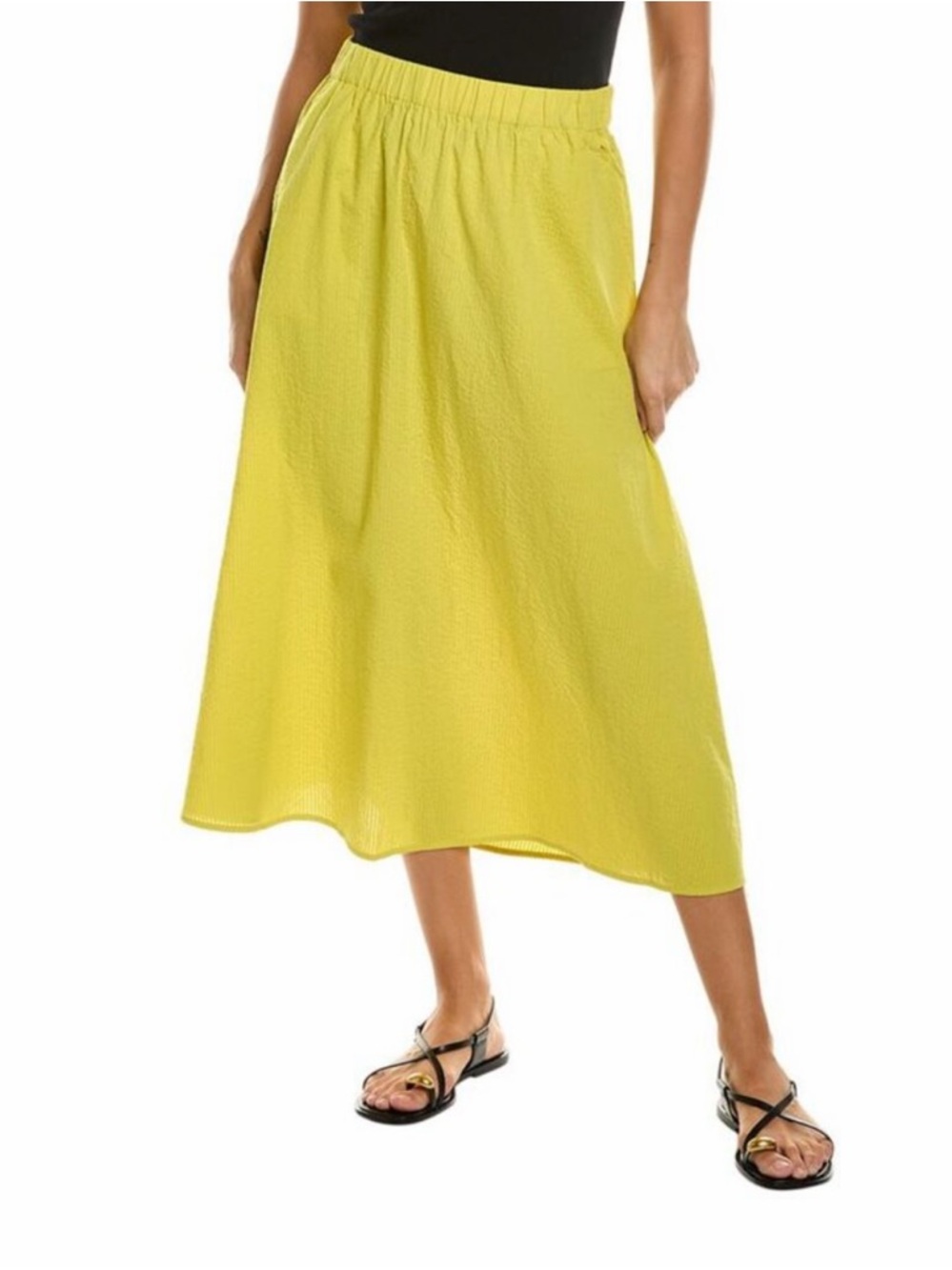 NWOT$159 Eileen Fisher Organic Cotton Skirt Sz XS, runs big may fits 4-6, Small
